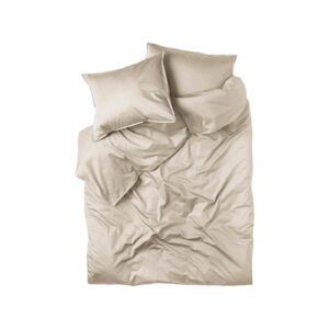 Bäddset Vide Satin 220x210cm Beige.