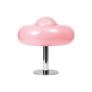 Bordslampa Bubbles 25cm Rosa.