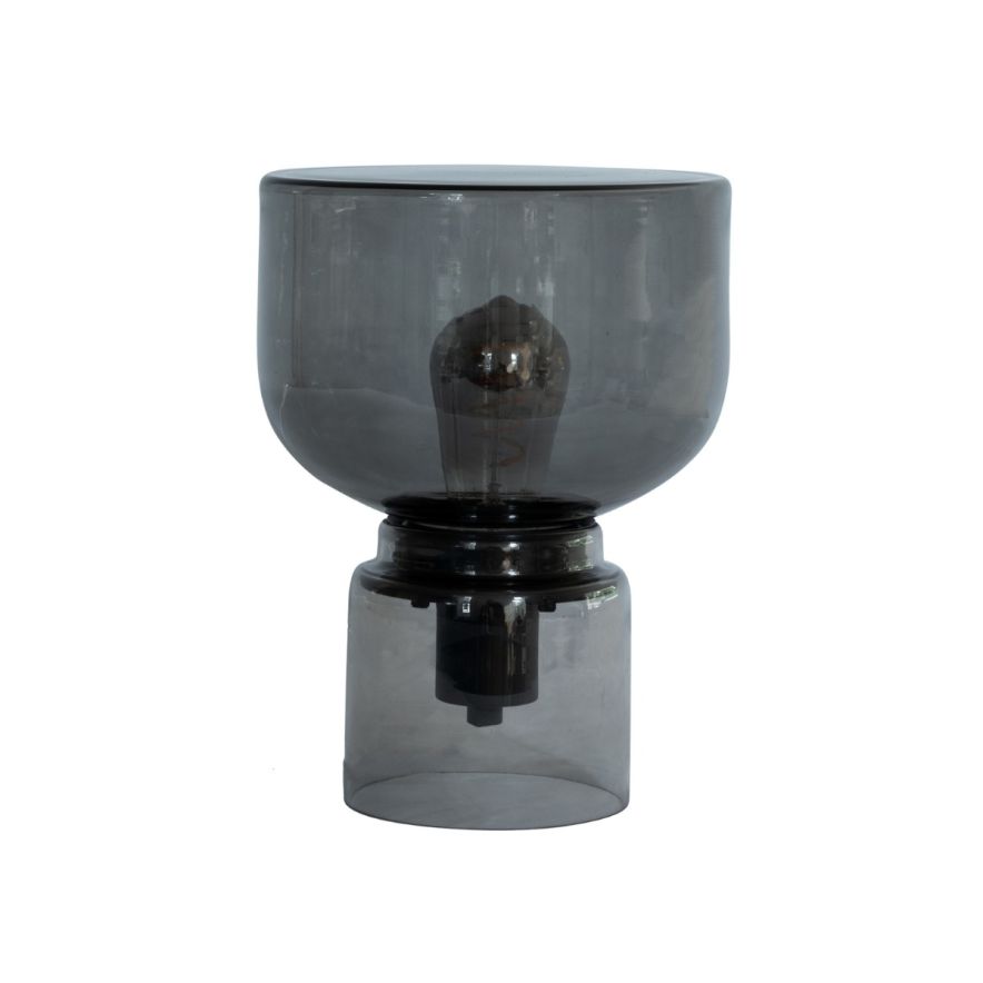 Bordslampa Grace smokey grey.