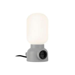 Bordslampa Plug Grå.