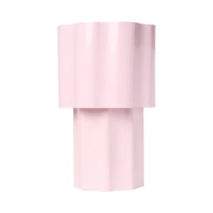 Bordslampa Wave 36cm Rosa.