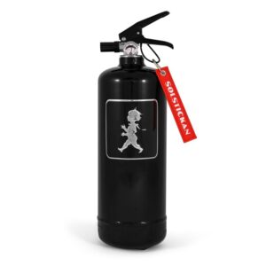 Brandsläckare svart/svart solstickan 2kg.