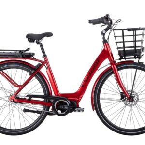 Crescent Elsa 7vxl 51cm Röd Matt Korg Elcykel  Klassisk 2024.