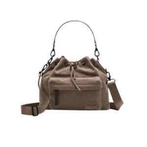Crossbody Spläsh Bucket Dusty Brown.