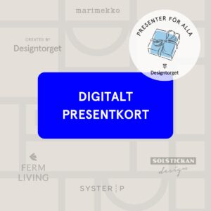 Digitalt presentkort 750 kr.