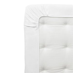 Dra-på-lakan VIDE bambu vit 180x200.