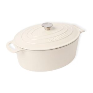 Gjutjärnsgryta Granberg oval 6L Cream.