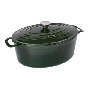 Gjutjärnsgryta Granberg oval 6L Grön.