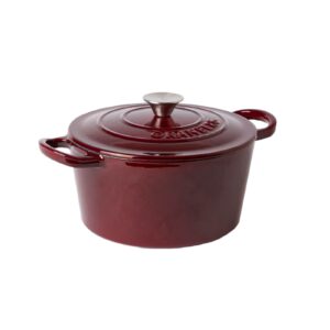 Gjutjärnsgryta Granberg rund 4L Burgundy.