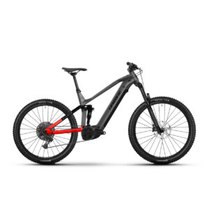 Haibike Allmtn 4 2025 Grå - 40cm Elcykel  Mountainbike 2024.
