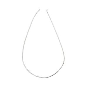 Halsband Blanca 45 cm silver.