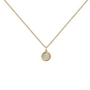 Halsband Dear Guld Rosa.