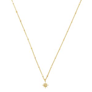 Halsband North Star Guld.