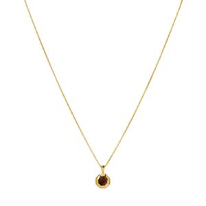 Halsband Octagon Guld.