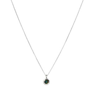 Halsband Octagon Silver.
