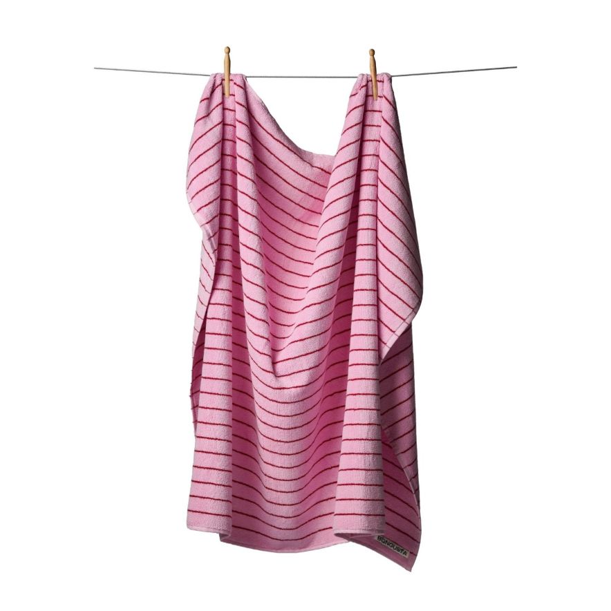 Handduk Naram 100 X 150 cm rosa.