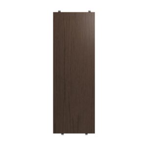 Hyllplan 58x20 3-p trä Mörk Ek.