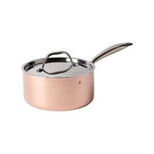 Kastrull med lock Primo 2L Koppar.