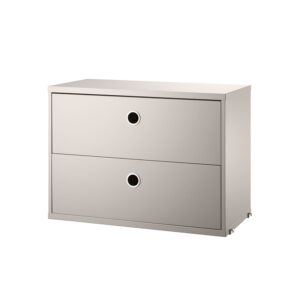 Lådhurts 58x30x42 beige.