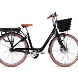 Lifebike Classic+ G9 Svart - Fotbroms Elcykel  Klassisk 2023.