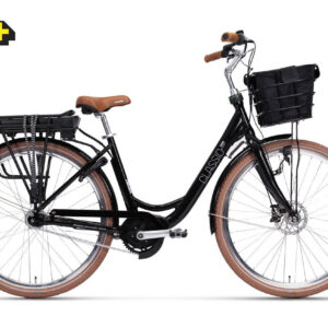 Lifebike Classic Mittmotor Lux G9 Svart - Fotbroms Elcykel  Klassisk 2024.