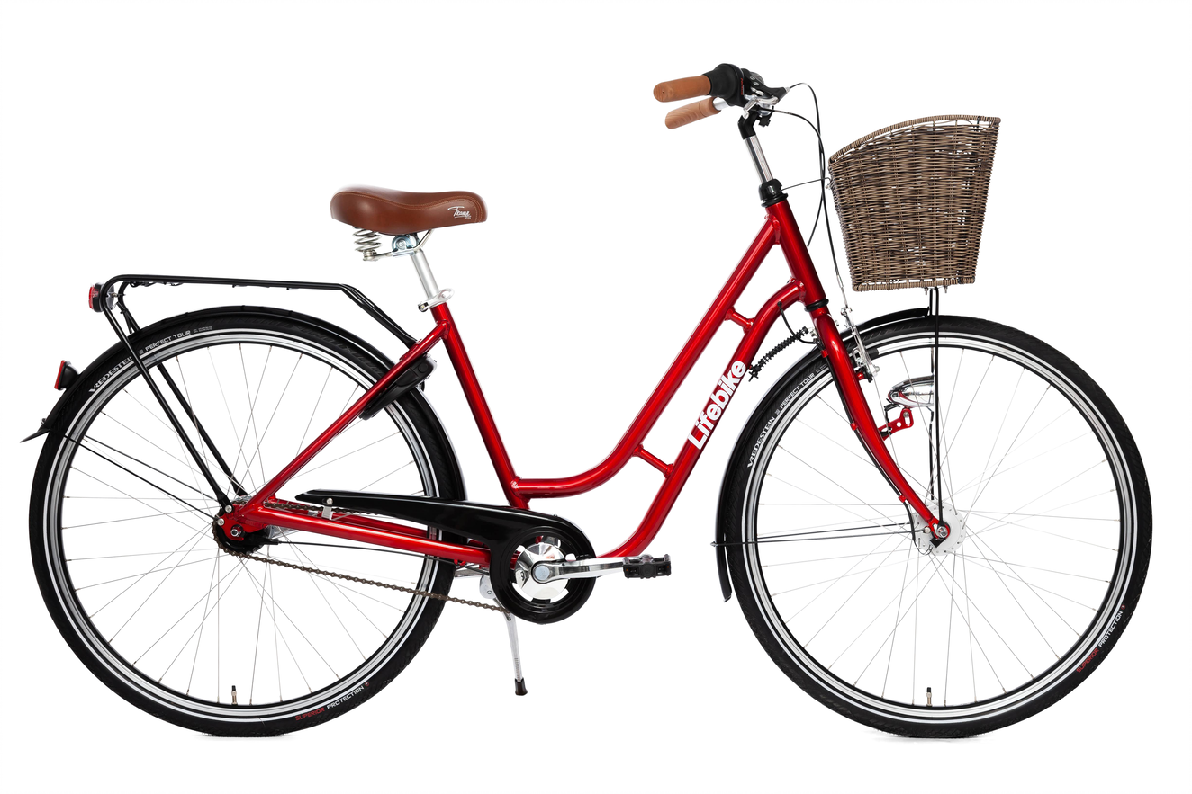 Lifebike Retro Röd.