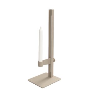 Ljusstake Museum 40x15x13cm Beige.