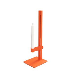 Ljusstake Museum 40x15x13cm Orange.