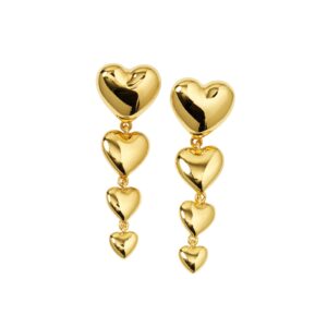 Örhänge Darling Guld.