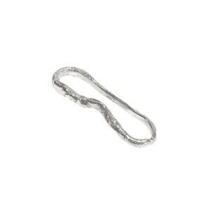Örhänge earcuff smält våg.