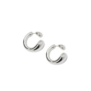 Örhängen Bolded Drops Silver.