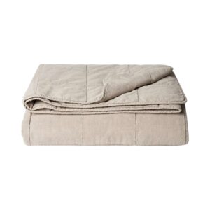 Överkast Celia 240x240cm Beige.
