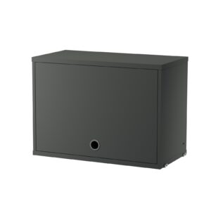 Överskåp 58x42x30 Mörkgrå.