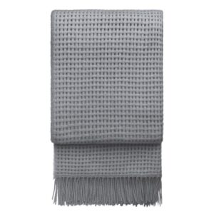 Pläd Basket Light grey.