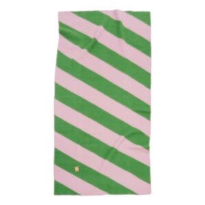 Pläd Minola 130x260 Rosa /Grön.