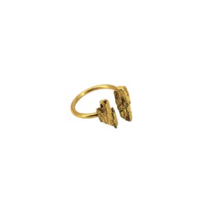 Ring Barkens Röst L guld.