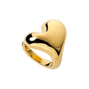 Ring Bolded Heart Guld 19.
