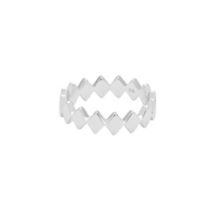 Ring Confetti Silver 19 mm.