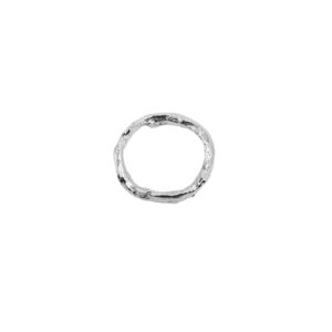 Ring Grenformad L silver.