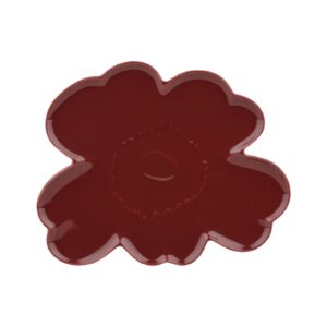 Serveringsfat Unikko shape 32 cm burgundy.