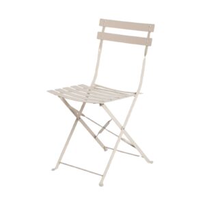 Stol Strada utomhus Beige 2-pack.