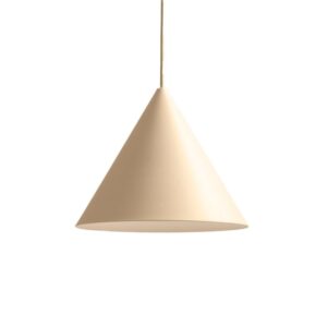 Taklampa Toniton Cone 30cm Creme.