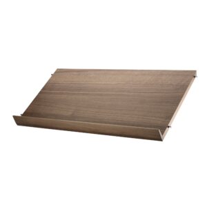 Tidskriftshylla Trä 78x30 valnöt.