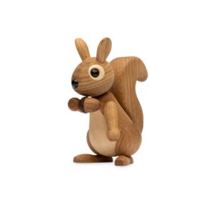 Träfigur Hazel Ekorre 11