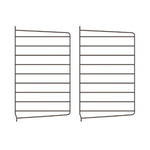 Väggavel 50x30 2-p mörkbrun.